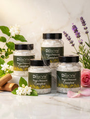DHICAM Mogra Bhimseni Camphor | 100% Natural | Divine Floral Fragrance | Zero Synthetic